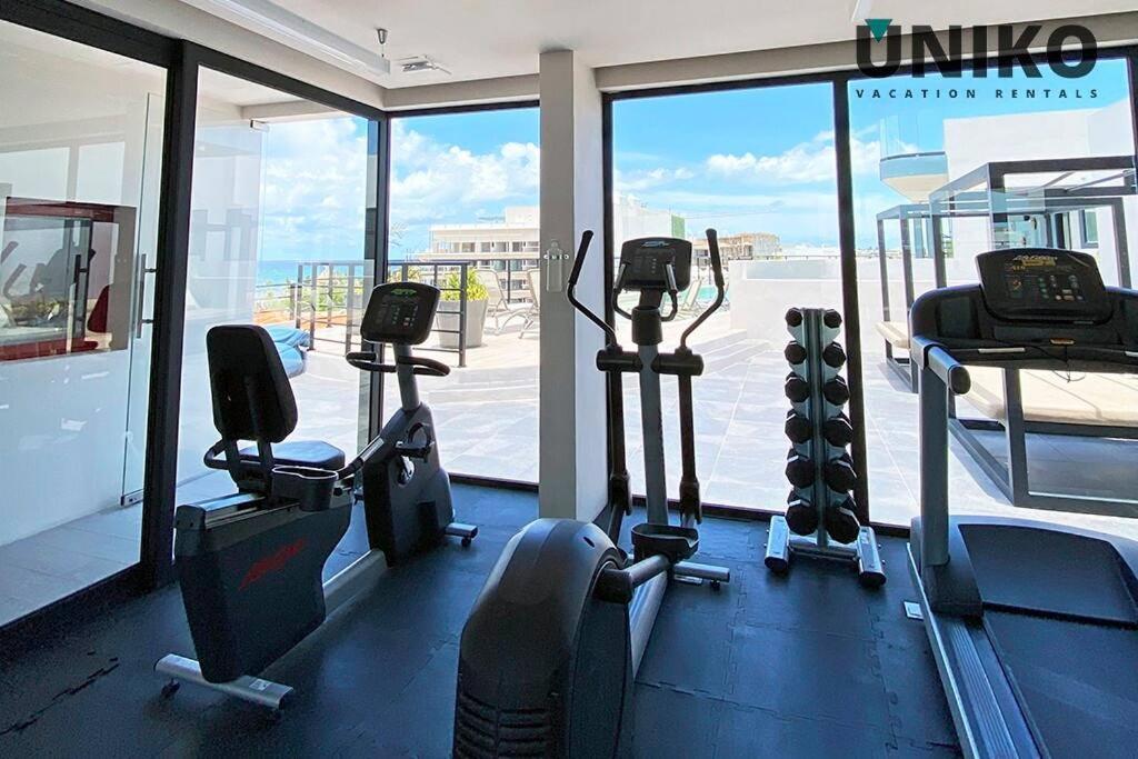 1 Block To The Beach 2Br 6Pax Rooftop Pool King Bed Playa del Carmen Exterior photo